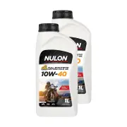 2 x Nulon Full Synthetic 10W-40 Motorcycle 4 Stroke Engine Oil 1L FSMC10W40-1