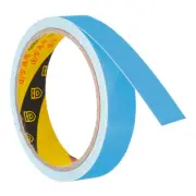 0.8 Inch x 16.5 Feet Glow in the Dark Tape, 1 Roll Tape, Cyan