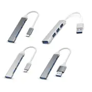 Type-C Docking Station 4 in 1 USB 2.0 Hub 4 Ports USB Adapter Splitter