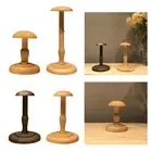 Solid Wood Manikin Ball Hat Holder Stand Display Rack For Block Shop Decor