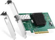 10G SFP+ Pcie Network Adapter, Intel X520 82599 LAN Controller, 10G/1G/100Mbps S
