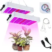 2 Pack 1000 watt LED Grow Lights for Indoor Plants Full Spectrum Growing Tent...