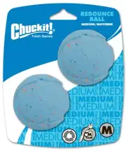 Chuckit! Rebounce Ball Dog Toy Assorted, 2 pk, MD