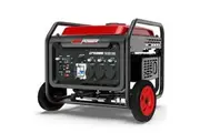 GENPOWER 6kW Peak 5kW Open Frame Inverter Generator, 3x15A, 15L Tank, Wheels, RCD, Portable, Backup