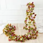Decor Artificial Rose Flowers Fake Plant Vines Flowers Garland Garden Arch