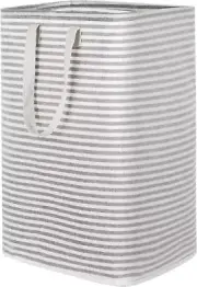 Large Collapsible Laundry Hamper Waterproof Freestanding Fabric Laundry Basket