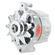 Powermaster Alternator 8-67101; 100 Amp Polished V-Belt (1G) for Ford (for: Ford)