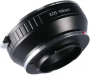 K&F Concept Lens Mount Adapter for Canon EOS EF Lens to Nikon 1-Series Cameras