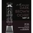Scale75 Dark Brown Ochre (20ml Tube) - Artist Range Smooth Acrylic Paint