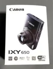 Canon IXY 650 Silver Compact Digital Camera NEW JP