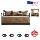 Cozy Cabin Inspired Daybed Cover Set - Diamond Quilted, Machine Washable 75"x39"