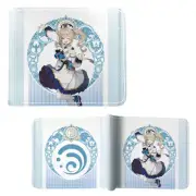 New Barbara Pegg Poster GENSHIN IMPACT BiFold Wallet Credit Card Billfold