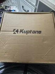 Kuptone Inflatable Snow Tube 44" for Sledding, Snow Sled, Heavy Duty Black NEW