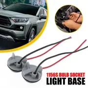 1156S LED Bulbs Light Pigtail Wired Bulb Female Socket Holder Light Base (for: Renault)