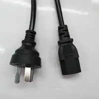 在飛比找樂天市場購物網優惠-臺式機電腦電源線三孔顯示器打印機投影儀主機電飯鍋電線插頭純銅