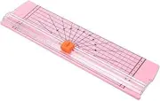 Corner Edge Trimmer A4 Paper Cutting Machine Paper Cutter Office Trimmer Photo Scrapbook Blades for DIY Production Photo Paper Composite Paper Round Corner Trimmer (Size : Pink)