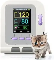 Digital Veterinary Blood Pressure Monitor Cuff, Veterinary Equipment, Dog/cat/Pets Animal Care,3 Cuffs Electronic Sphygmomanom