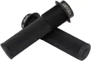 DMR Brendog DeathGrip Grips - Super-Soft Race, Flanged, Lock-On, Black MTB