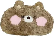 Bear Pencil Pouch,Plush Stationery Pen Case - Cute Pencil Case, Bear Pencil Case, Large Pencil Pouch School Supplies for Teen