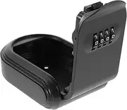 OSALADI Key Lock Box Wall Mounted Code Safe for Outdoor Use Secure Hidden Key Holder Design Valuables Combination Code Easy Installation