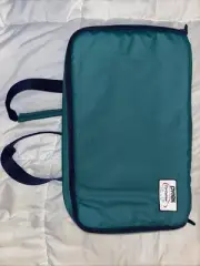 Pyrex Portables Green Hot Cold Carry Bag Tote Case With Handles Vintage