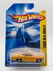 HOT WHEELS 2008 NEW MODELS SERIES 1969 CHEVELLE SS YELLOW 1:64 SCALE