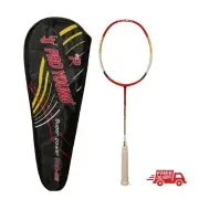 PROYOUNG 903 100% Graphite Carbon Badminton Racket in Full Cover (1 more Grip)