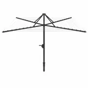 Daytek Anthracite Black MK2 M58 Rotary Clothesline - Anthracite Black