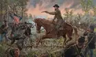 Maritato Signed Civil War Artists Proof Print Fallen Timbers Nathan B Forrest