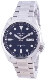Seiko 5 Sports Blue Dial 24 Jewels Stainless Steel Automatic SRPE53K1 Mens Watch