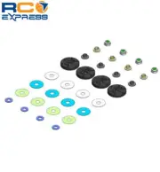 MIP Bypass1 Hi-Flow Pistons, 6-Hole X 1.3mm, 1/8th Scale MIP23400
