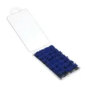 1 Set/28Pcs Miniature Static Flower Cluster Grass Tuft Model, Blue