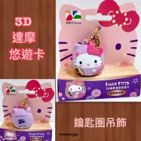 在飛比找蝦皮購物優惠-毛毛屋 Hello Kitty 凱蒂貓 粉紫色3D 不倒翁 