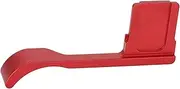 Thumb Up Grip for A7CR A7CRII Cameras, Metal Thumb Up Rest Hand Grip, Hot Shoe Thumb Grip, for Stable and Safe Hand Hold (Red)
