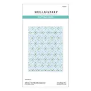 Spellbinders Stitched Starfilled Background Etched Dies from the Stitched Bright Collection