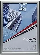 Hampton Frames SNAP Poster Certificate Photo Display Snap Frame Silver A3 (30x42cm) SNAPA3S
