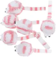 VILLFUL 6pcs Interactive Kitten Mouse Plush Catnip Chew Mice for Indoor Cats Engaging Teething Playthings to Reduce Boredom and Promote Healthy Activity