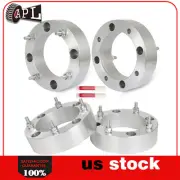 4X 4x156 ATV Wheel Spacers 2" Thick For Kawasaki Polaris Ranger 3/8"x24 Studs