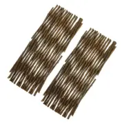 2 Pcs Wooden Hedge Lattice Rack Decorative Screen Panel Garden Border