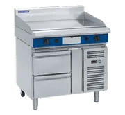 Blue Seal Evolution Series GP516-RB - 900mm Gas Griddle – Refrigerated Base