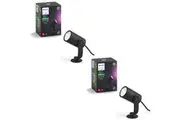 2PK Philips Hue 8W LED Bulb Outdoor Spot Garden Walkway Light Lighting Extension