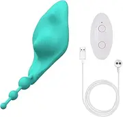 Anal Plug Anal Butt Plug Remote Control Wearable Panty Vibrator 10 Speeds Masturbator Cute Shape Dildo Anal Invisible Vibrating Egg