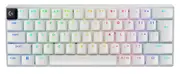 Logitech PRO X 60 LIGHTSPEED Wireless Gaming Keyboard -White 2.4GHz LIGHTSPEED Bluetooth, or USB wired connection 2-Year Warranty 920-011935