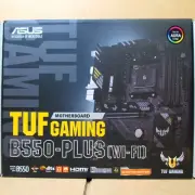 New ASUS TUF GAMING B550-PLUS WiFi Motherboard w/AM4 Socket and ATX Form Factor