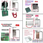 3S 12V 100A Li Lithium 18650 Battery BMS PCB Protection Board Balance US