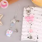 三麗鷗 ANNA KAWAII SANRIO 手機鏈 HELLO KITTY 鑰匙扣 SWEET POCHACCO 耳機