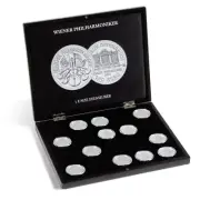 VOLTERRA Presentation Case for 20 Vienna Philharmonic 1 oz silver coins in ca...
