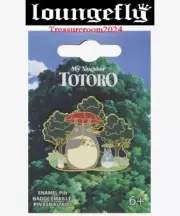LOUNGEFLY Studio Ghibli My Neighbor Totoro Forest Scene Totoro Enamel Pin