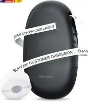 E10 Bluetooth Label Maker Machine with Tape, Continuous Waterproof Label, Versat