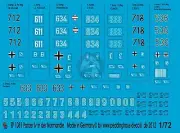 Peddinghaus 1/72 Panzer IV Ausf.H Tank Markings Normandy '44 WWII (8 tanks) 1081